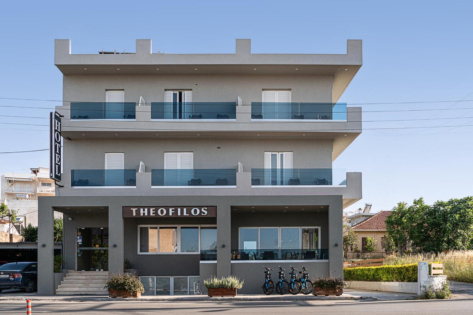 Theofilos City Hotel Hanya Dış mekan fotoğraf